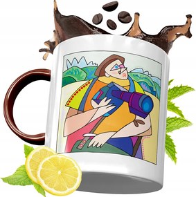 Bordó Bögre Fotósnak Születésnapra Ajándék fényképes nyomattal