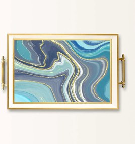 Üveg tálca, 38×24 cm – TPB10009