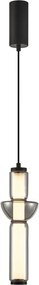 MILAGRO ML0356 CAMPO Modern Led Függesztett Lámpa Fekete LED IP20