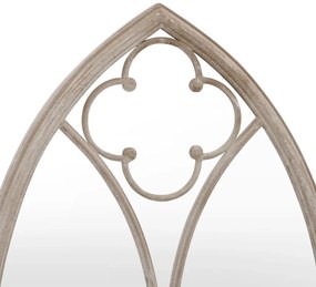 homokszínű vas tükör beltéri használatra 70 x 30 cm