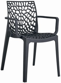 OKIN fekete műanyag szék