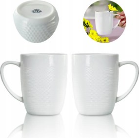 Bögre Szett 2 Db 300 ML Kávés Porcelán Fehér Tudor England Szett