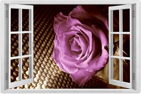 Poszter 60x40 Rózsa Lila és szépia