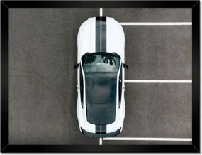 Poszterek keretben 40x30 Ford Mustang felülnézet