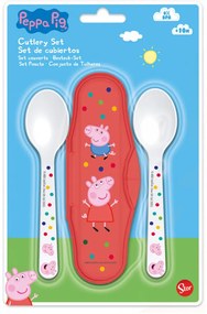 Peppa malac Kindness baba utazó evőeszköz készlet