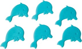 Gyerek csúszásgátló alátét fürdőkádba 12x8 cm Dauphins – Spirella