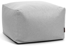 Világosszürke babzsákfotel Softbox MooG – SLOWDOWN