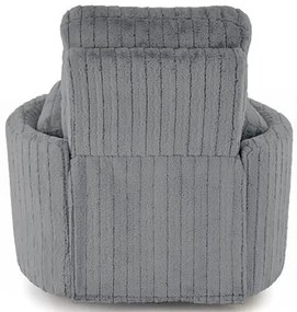 Pegas dönthető és forgatható fotel szürke