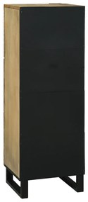 Highboard - 40x33.5x110 cm Tömör Mangófából