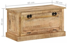 tömör mangófa cipőtároló pad 85 x 40 x 45 cm
