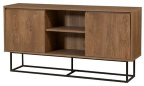 Tela Walnut and Black szekrény