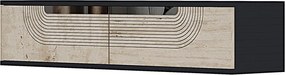 Meyra 120 - Anthracite, Travertine, Silver