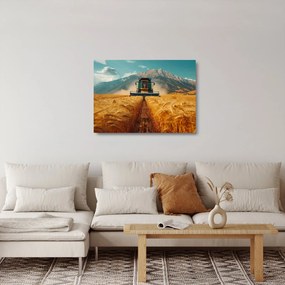 Üveg kép - Zemedelec (70x50 cm)