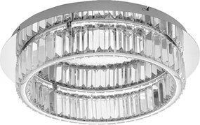 NOVA LUCE 9333071 AURELIA Kristály Mennyezeti Lámpa LED IP20