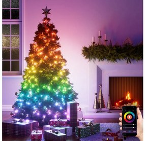 NanoleafN7102K02-25HSL-LEDRGBW karácsonyi lánc 300xLED 2x12m 2700-6500K Wi-Fi IP67