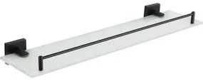 Mexen Rufo függő üvegpolc, Fekete - 7050937-70