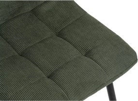 Zöld kárpitozott étkezőszék szett 2 db-os Moseby – Bonami Essentials