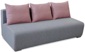 Maxi kanapé, szürke-rózsaszín