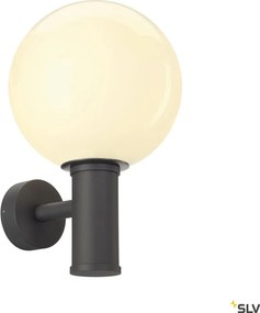 SLV 1002002 GLOO PURE Modern Kültéri Fali Lámpa Antracit, Átlátszó E27 IP44