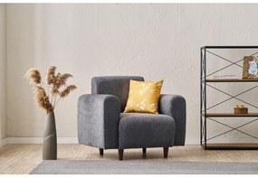Fotel Noyalepo C (szürke + dió). 1106528
