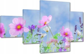 Vászonkép 130x80 Finom virágok