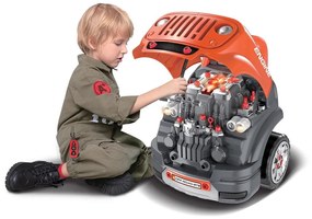 Buddy Toys Gyermek autójavító műhely narancssárga/szürke FT0739