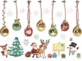 Nagy Ablak Matricák Ablak Dekoráció Ablak Karácsonyi Dekoráció Karácsony