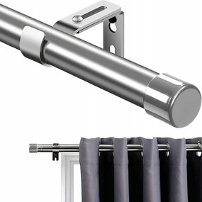Függönykarnis rúd 76- 238 cm Szín Ezüst