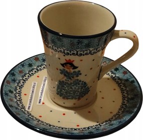 Csésze csészealjjal F70 110ML Kerámia Boleszláv 2285