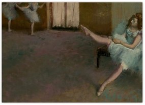 Kép - Edgar Degas, Before the Ballet, reprodukciók (70x50 cm)