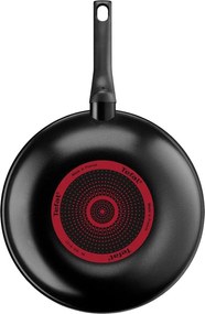 Wok serpenyő tapadásmentes felülettel ø 28 cm Simply Clean Red B5671953 – Tefal