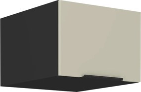 Felső szekrény, kasmír/fekete, ARAKA 50 NAGU-36 1F