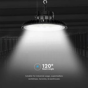LED ipari lámpa UFO High Bay 200W 230V 3000K/4000K/6000K IP65
