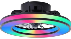 Brilliant - LED RGBW Dimmelhető mennyezeti ventilátor MONDELLO LED/26W/230V + távirányító