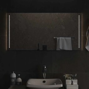 LED-es fürdőszobatükör 100x50 cm