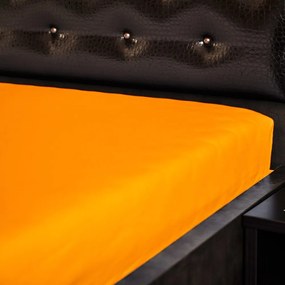 Jersey lepedő - narancssárga 31 Méretek: 60x120 cm