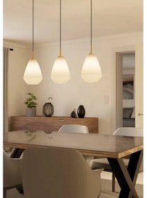 Eglo 900813 - Csillár zsinóron CAPRAROLA 3xE27/40W/230V