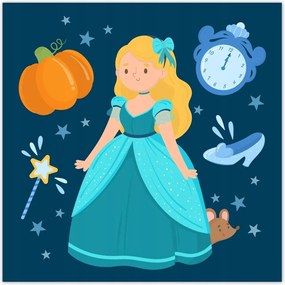 Poszterek 70x70 Hamupipőke Bál Hintó