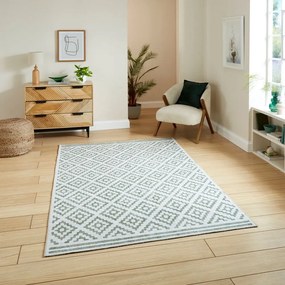 Zöld mosható szőnyeg 61x120 cm Coral Green – Think Rugs