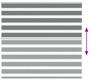 zebrafüggönnyel sötét szürke szövetszélesség 150,9cm poliészter