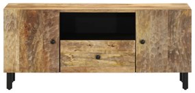 tömör mangófa TV-szekrény 105 x 33 x 46 cm