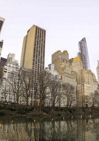 Poszter 21x29,7cm Központi park Manhattan panorámával 3, Assaf Frank