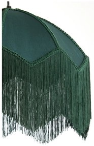 Petróleum színű függőlámpa textil búrával ø 40 cm Malacia – Light &amp; Living