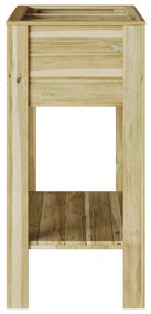 Kert Növényállvány 85x46x94 cm Kezelőtt Fa Fenyő