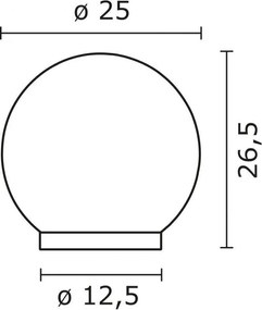 Novolux VIC 345B-G05X1A-02 Állólámpa 1x105W/E27 IP43