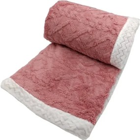 Bárány takaró Island rózsaszín, 150 x 200 cm