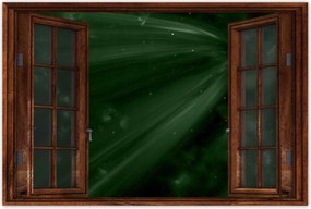 Poszterek 120x80 Palackzöld Kozmosz