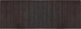 vidaXL négyszögletű sötétbarna bambusz szőnyeg 70 x 200 cm