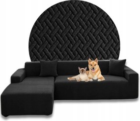 Sarok Huzat Kanapé Jacquard Halszálka Bal Prémium 2+2 Oeko-tex