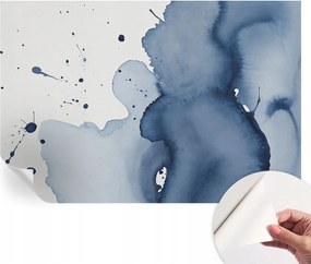 Öntapadós Stílusos Dekoratív Fotótapéta Sötétkék fröccsenő víz 104x70 cm